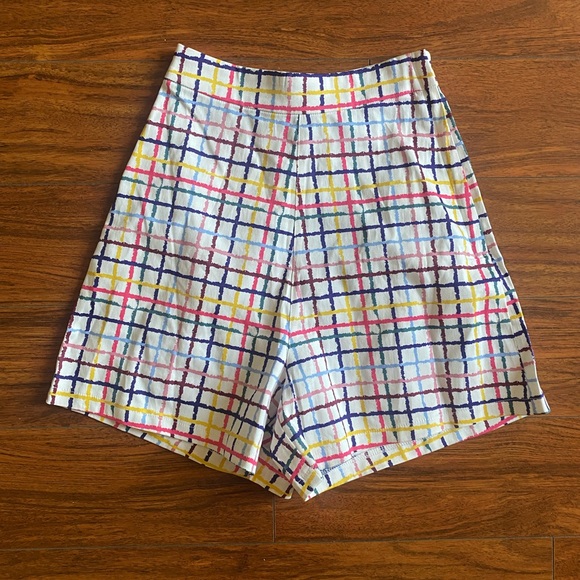 ModCloth x Collectif Summer Party Streamers Shorts Size 0 - Picture 2 of 7